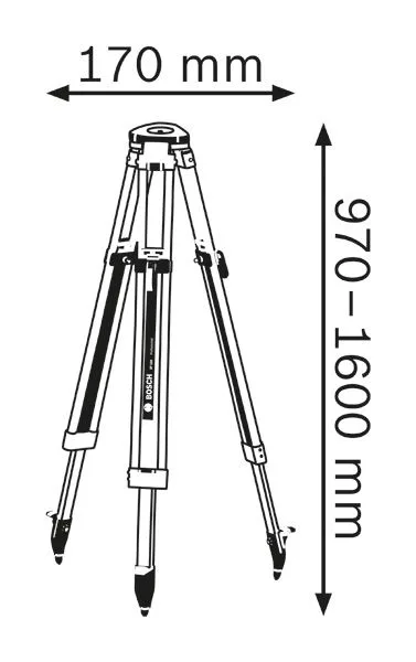 سهپایۀ Bosch PRO BT 160