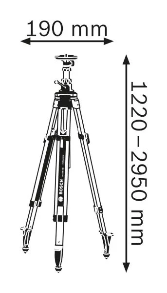 سهپایۀ Bosch PRO BT 300 HD