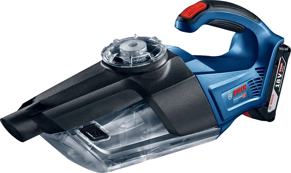 جاروبرقی شارژی بوش مدل GAS 18V-1 با مخزن ۰٫۷ لیتر