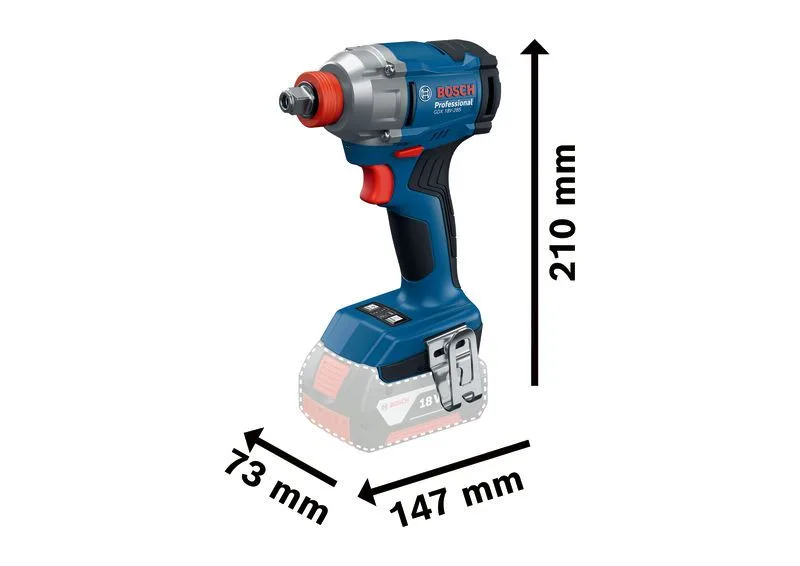 پیچ‌گوشتی ضربه‌ای  GDX 18V-285