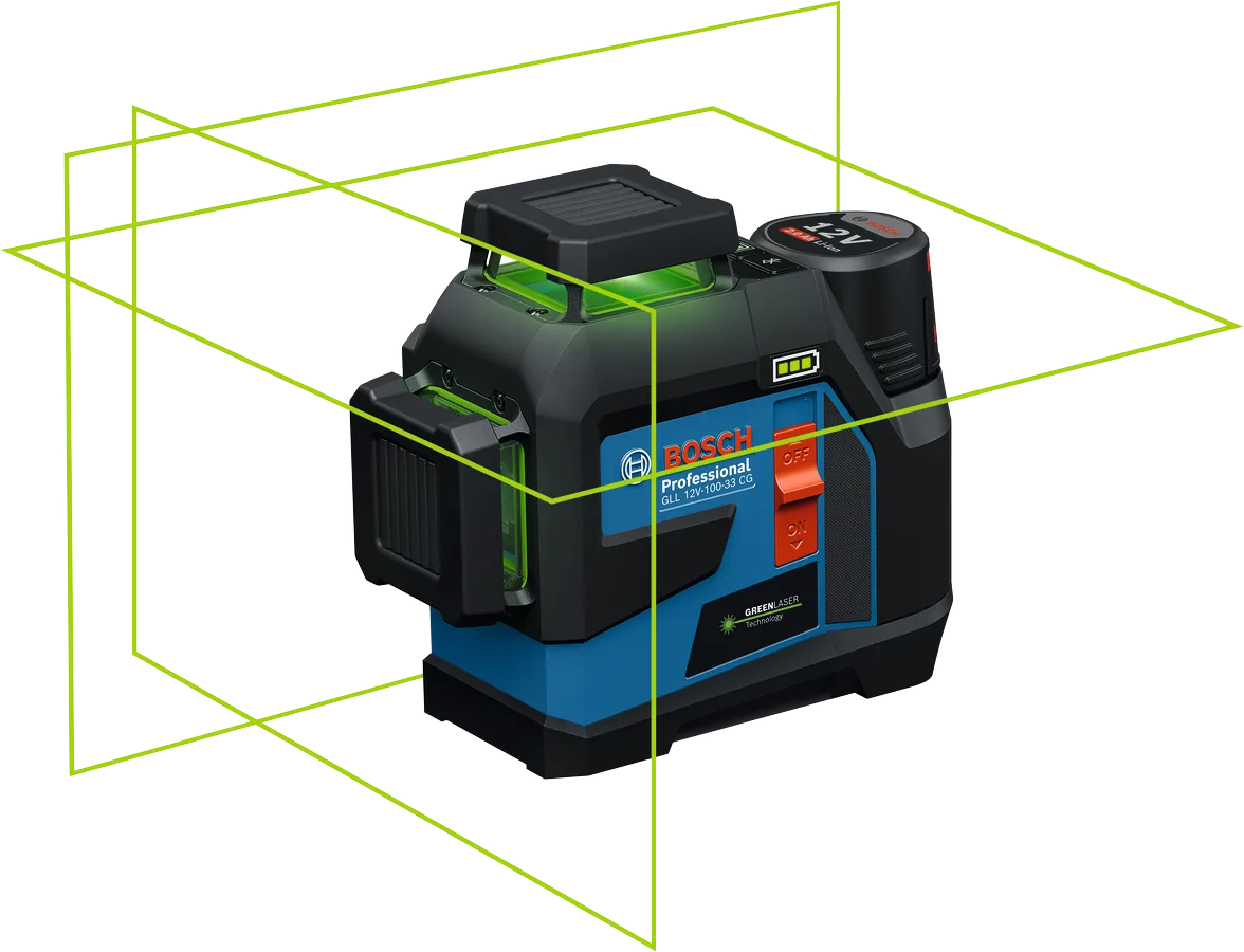 تراز لیزری Bosch PRO GLL 12V-100-33 CG