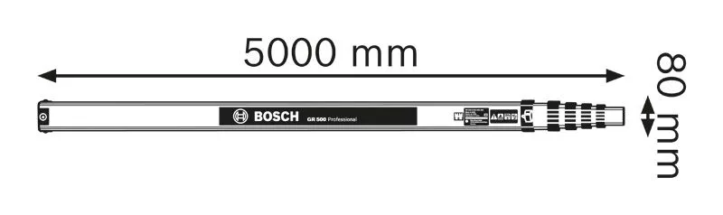 میله بسطپذیری Bosch PRO GR 500