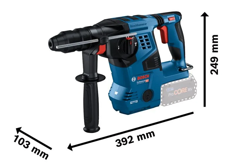 بتن‌کن شارژی بوش مدل GBH 18V-28 CF