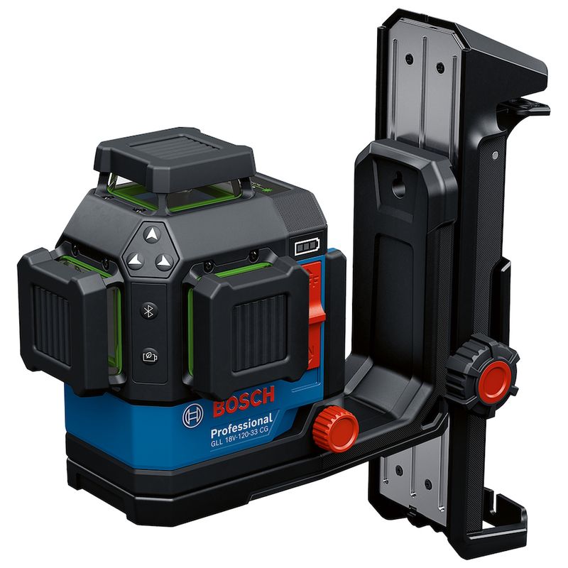 تراز لیزری شارژی بوش مدل GLL 18V-120-33 CG