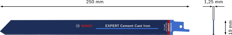 تیغه اره افقی‌بر الماسه بوش EXPERT مدل S 1750 RD کد 2608900383