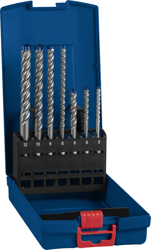 ست مته چکشی ۷ عددی بوش EXPERT SDS plus-7X کد 2608900195