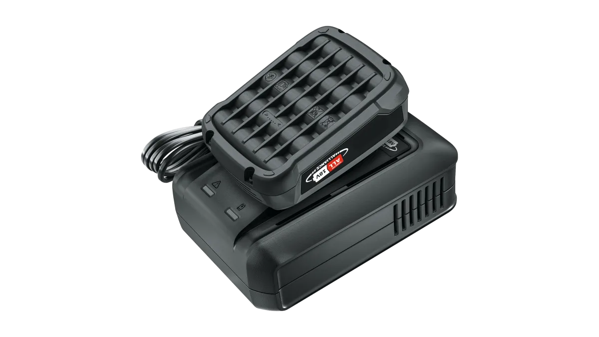 ست باتری و شارژر بوش 18 ولت مدل Starter Set (باتری PBA 2.5Ah + شارژر AL 18V-44)