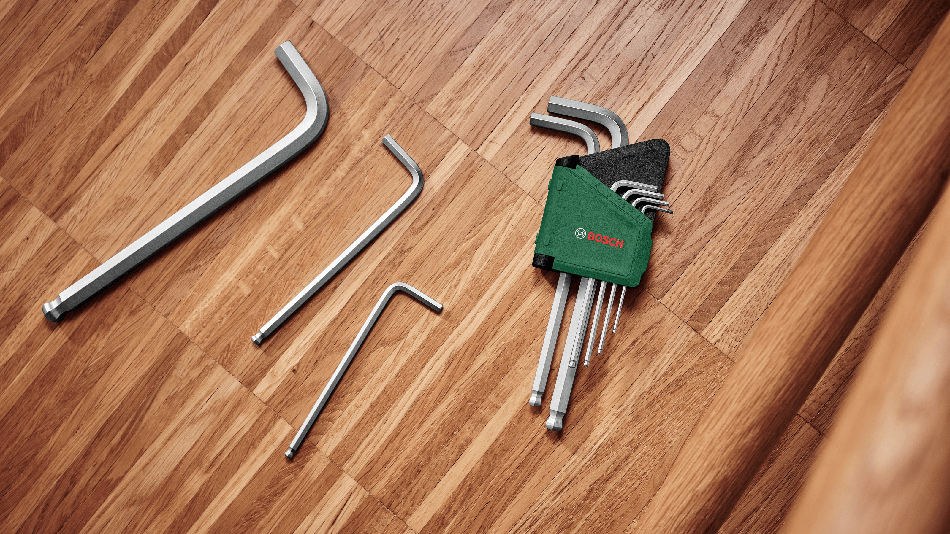 ست ۹ عددی آچار آلن سرگرد بوش مدل 1600A02BX9